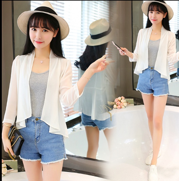 Áo khoác kimono voan 02 C005