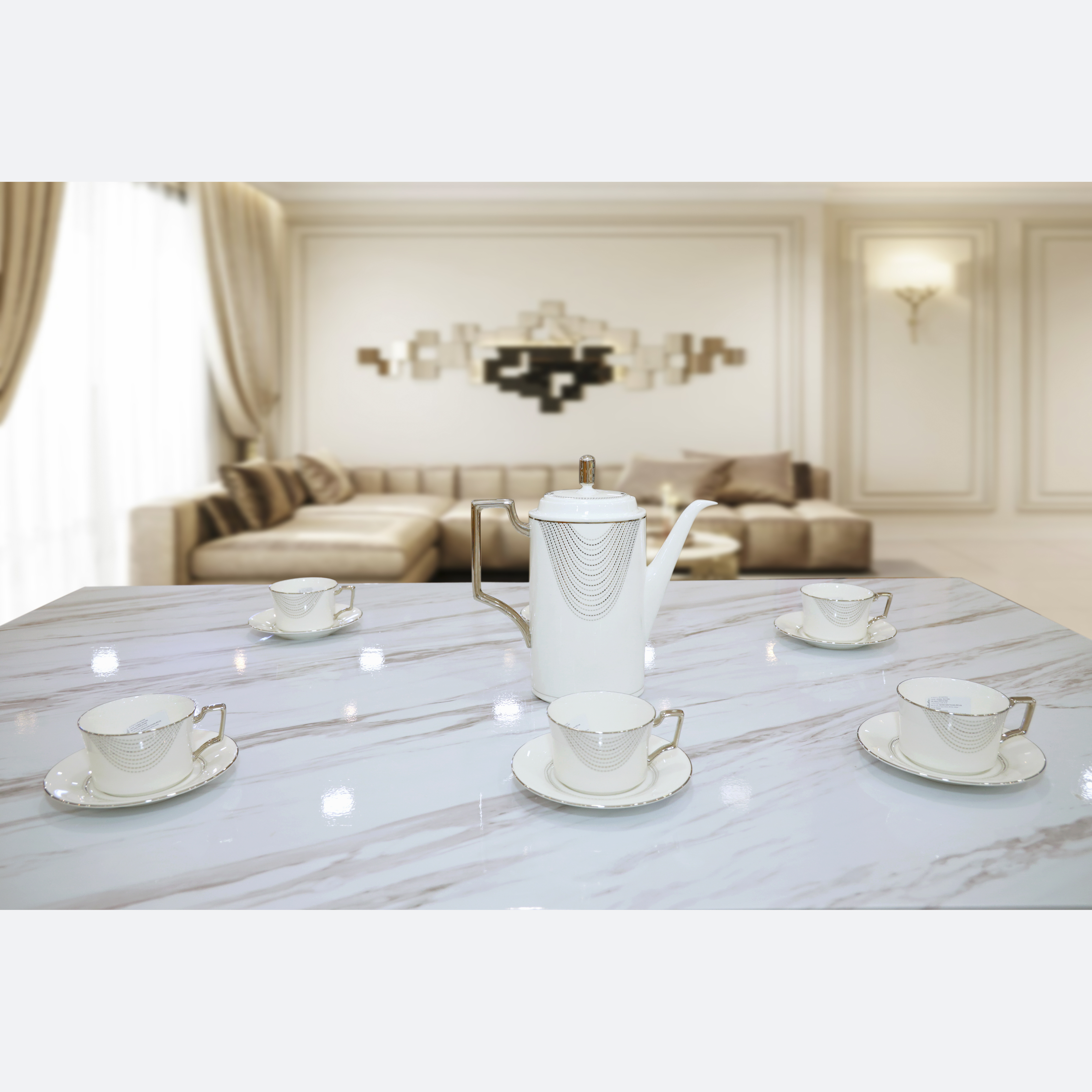 Bộ trà sứ xương NORITAKE HAYLEY 4861 - Hàng chính hãng