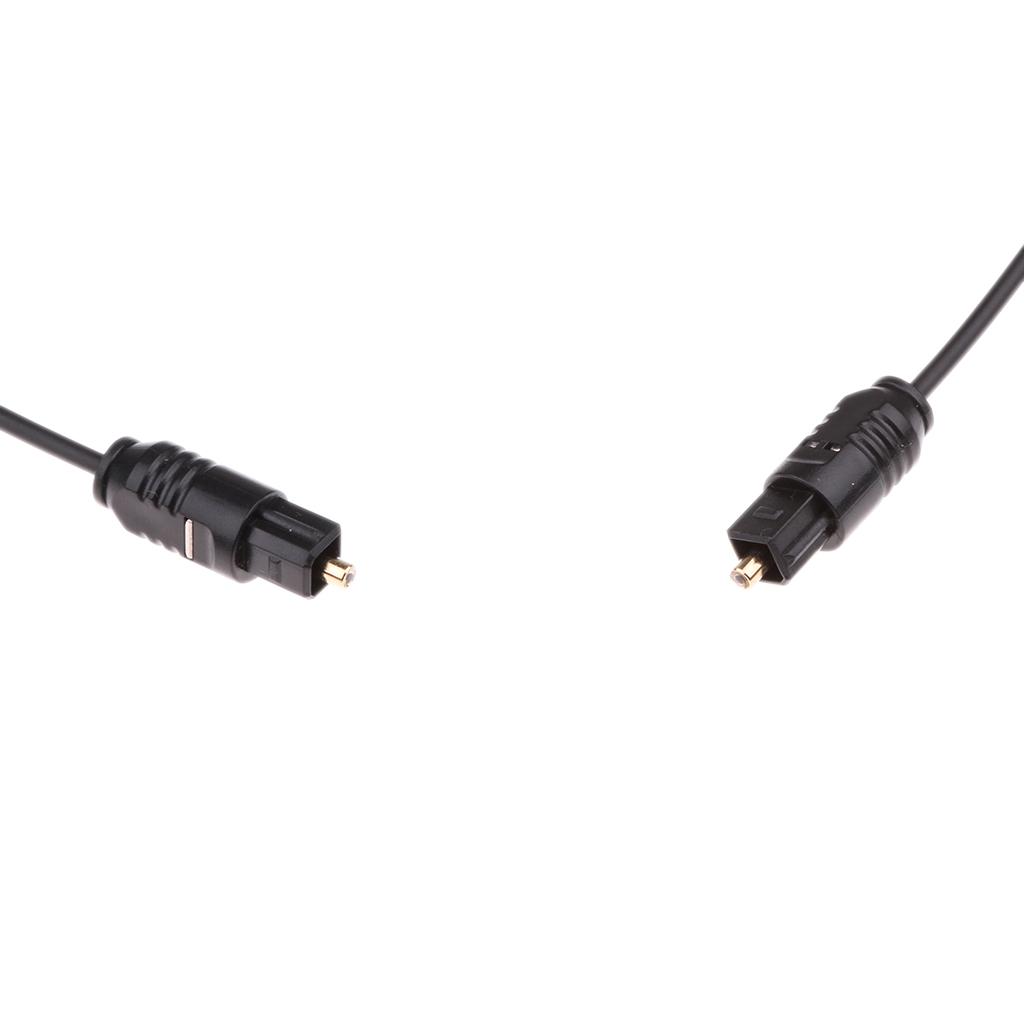 OD2.2 Digital Fiber Optical Audio VCR CD MD DVD TosLink Cable Lead Cord