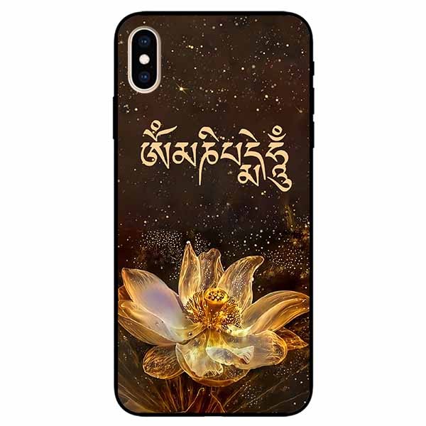 Ốp lưng dành cho Iphone X / Xs mẫu Om mani padme hum 3