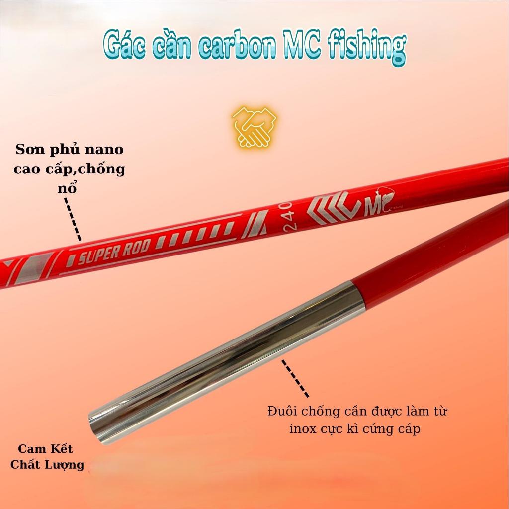 Gác cần câu đài carbon thương hiệu MC Fishing