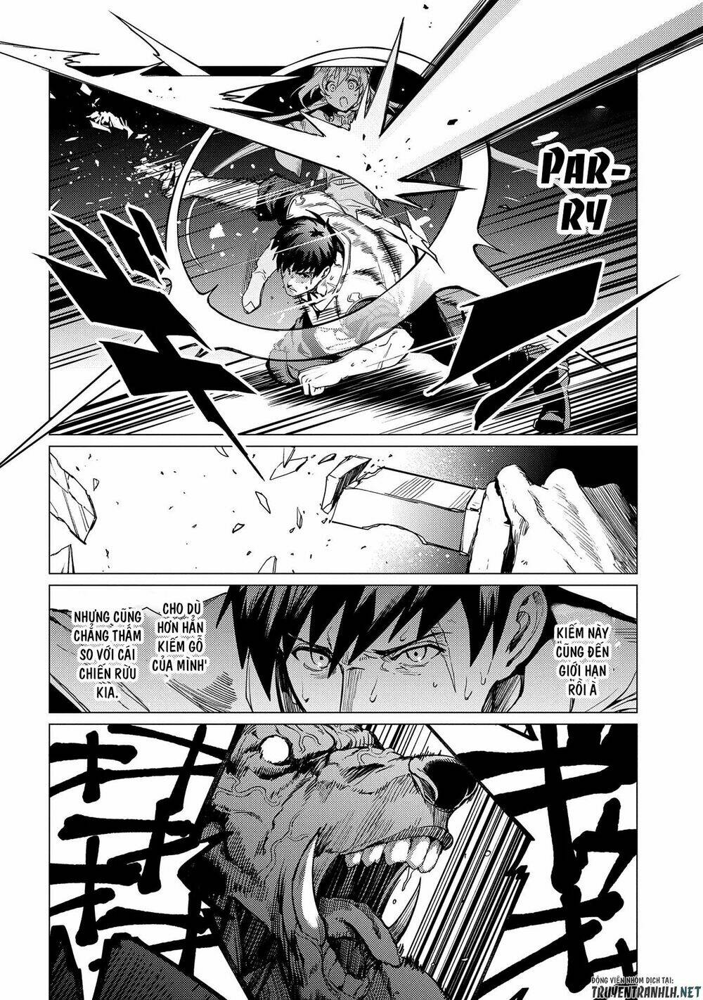 ore wa subete o “parry” suru: gyaku kanchigai no sekai saikyou wa boukensha ni naritai chapter 1 36