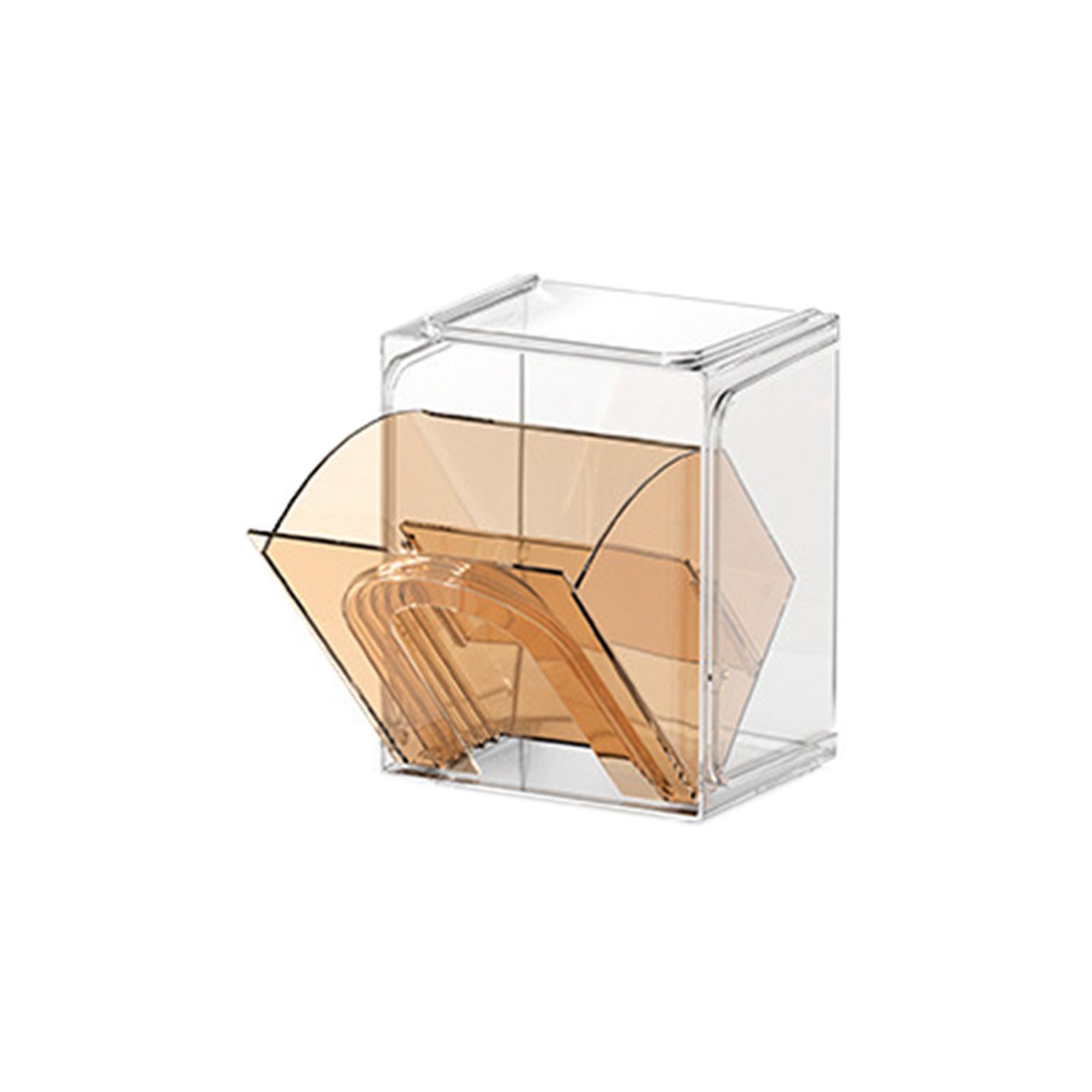 Cosmetic Storage Box Portable Tea Bags Organizer for Cabinets closets