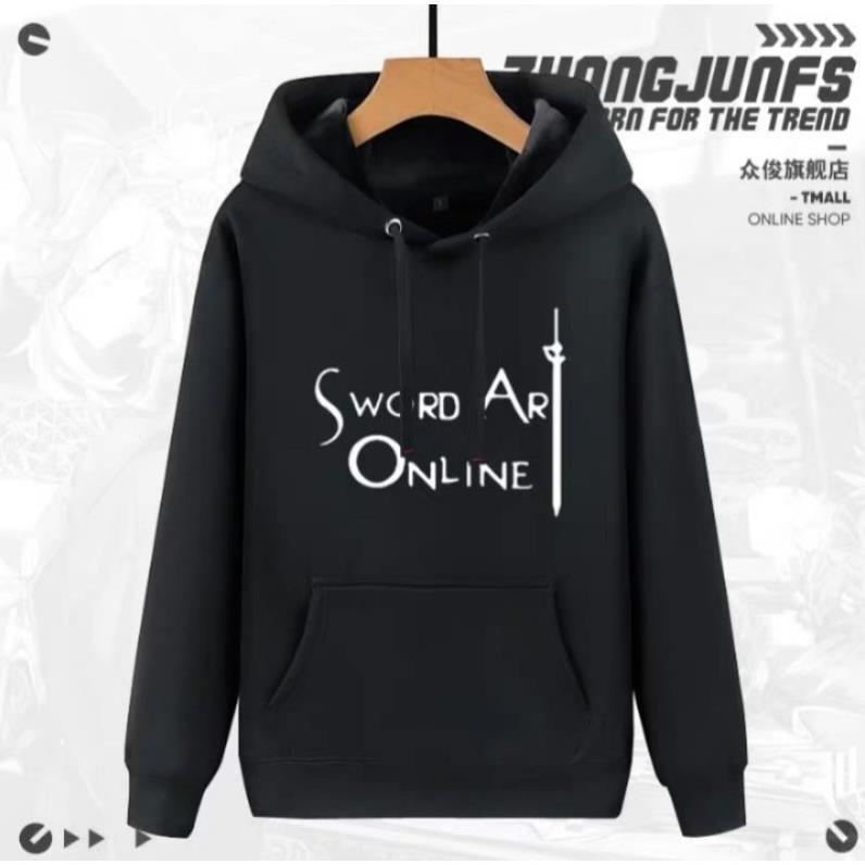 SALE- Áo Hoodie Nỉ Ấm Anime Sword Art Online Nam Nữ '- áo cực chất