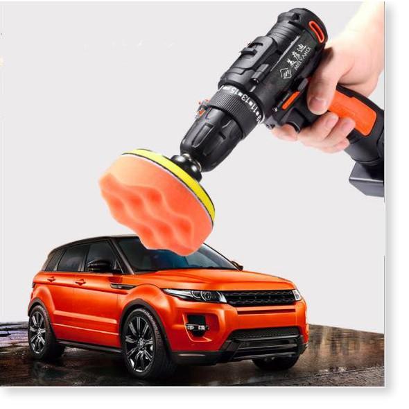 Máy đánh bóng khoan tường không dây 25v Đa Năng CAR POLISHER