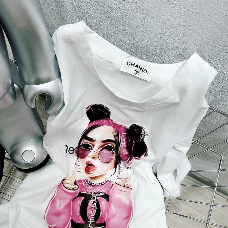 ÁO PHÔNG HÌNH CÔ GÁI