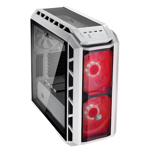 Vỏ case CoolerMaster MasterCase H500P MESH TG ARGB (Trắng) - Hàng Chính Hãng