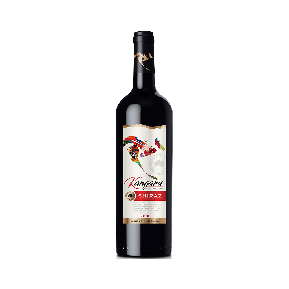 Rượu Vang Đỏ Australia Kangaru Shiraz 750ml 13.5% - 15.5% Không Hộp