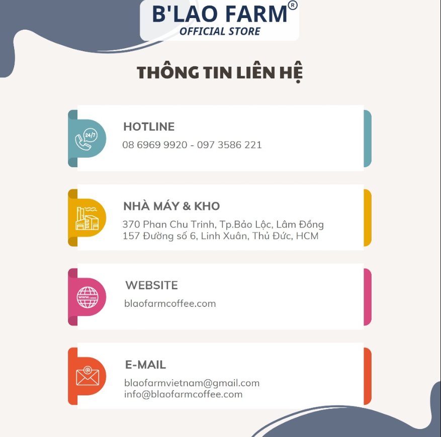 Cà phê nhân xanh ROBUSTA NATURAL B'Lao Farm cafe chưa rang sơ chế natural cao cấp tỷ lệ chín cao túi 1kg
