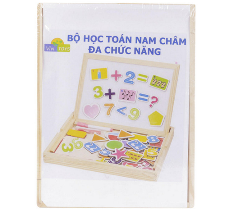 BỘ TOÁN HỌC NAM CHÂM ĐA CHỨC NĂNG VIVITOYS 107