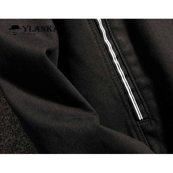 Áo Khoác Nam Lông  Cừu Thời Trang Phong Cách Hàn Quốc Mới