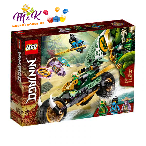 LEGO NINJAGO 71745 Xe Địa Hình Rừng Xanh Của Lloyd (183 chi tiết)