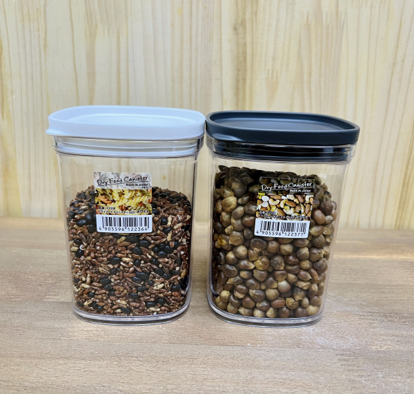 Hộp đựng ngũ cốc bảo quản thực phẩm khô 520ml Inomata hàng nội địa Nhật Bản AD29