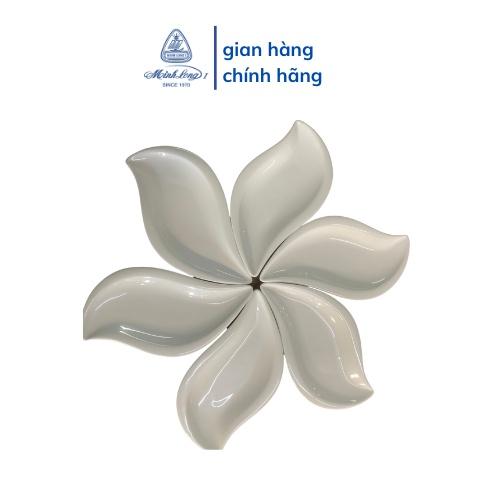 Set 6 Dĩa Sứ Minh Long Hình Chiếc Lá