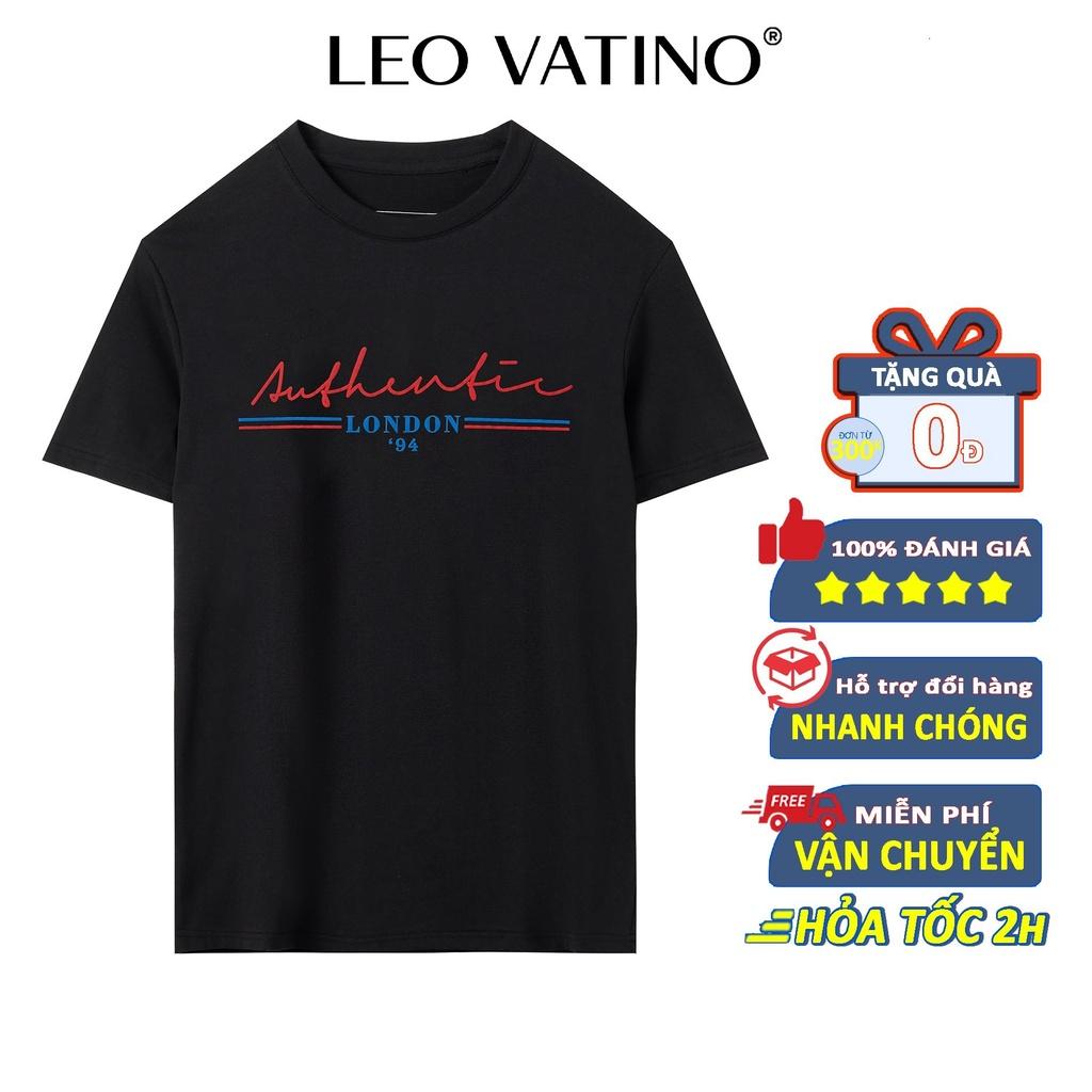 Áo thun nam cổ tròn GRAPHIC in cao cấp vải Cotton xuất xịn,chuẩn form,trẻ trung, năng động APGP16-D - Leo Vatino