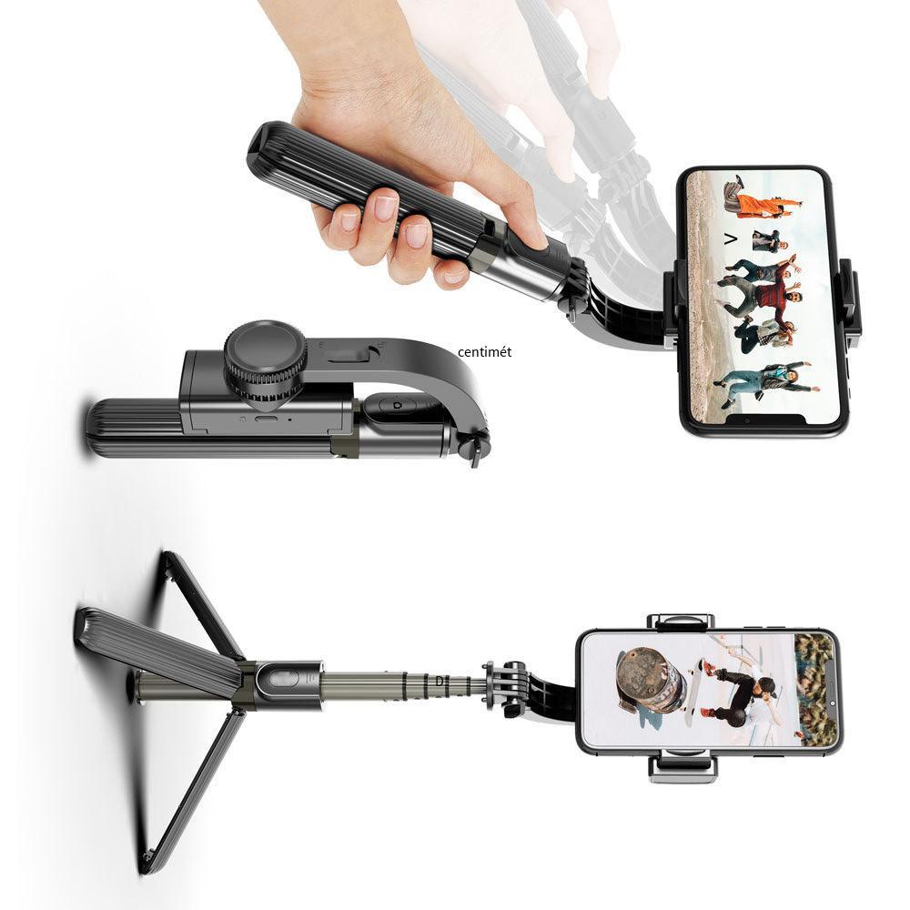 Phong cách mới nhất của bộ ổn định gimbal cầm tay L08 mới quay video chụp ảnh vlog thể thao Bluetooth selfie stick