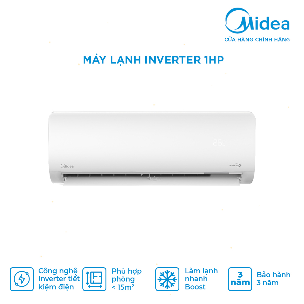 Điều hòa Inverter Midea MSAG-10CRDN8 - Hàng chính hãng - Giao toàn quốc