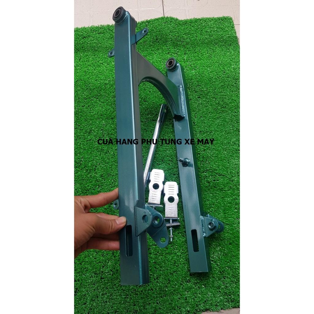 Gấp Jupiter, Sirius 50cm màu xanh kèm pát tăng sên + pát giữ má đùm