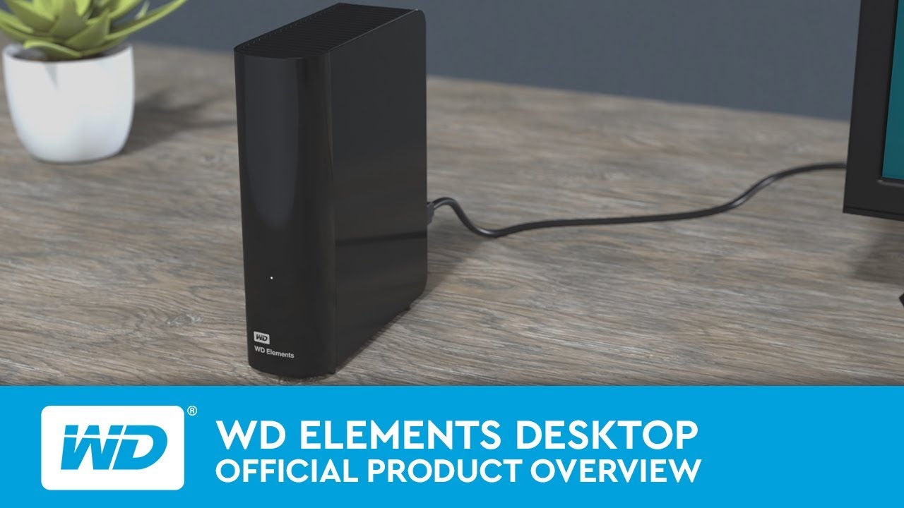 Ổ Cứng Di Động WD Elements Desktop 3.5 To USB 3.0 - Hàng Nhập Khẩu