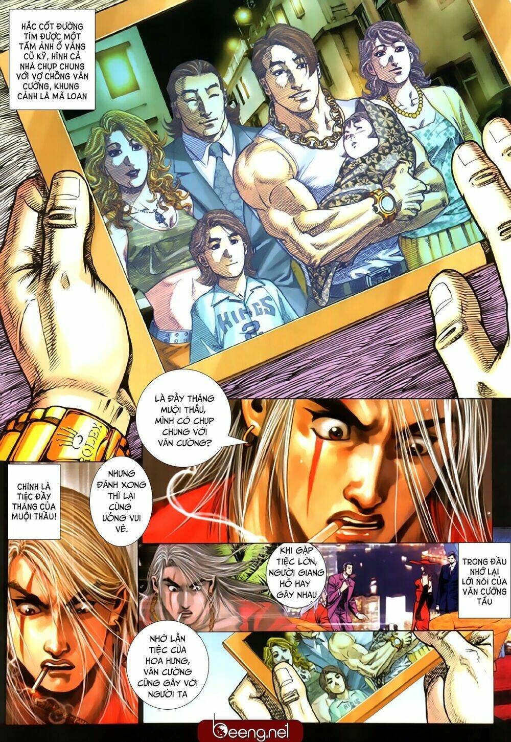 hỏa hồng niên đại hắc cốt đường chapter 215 10