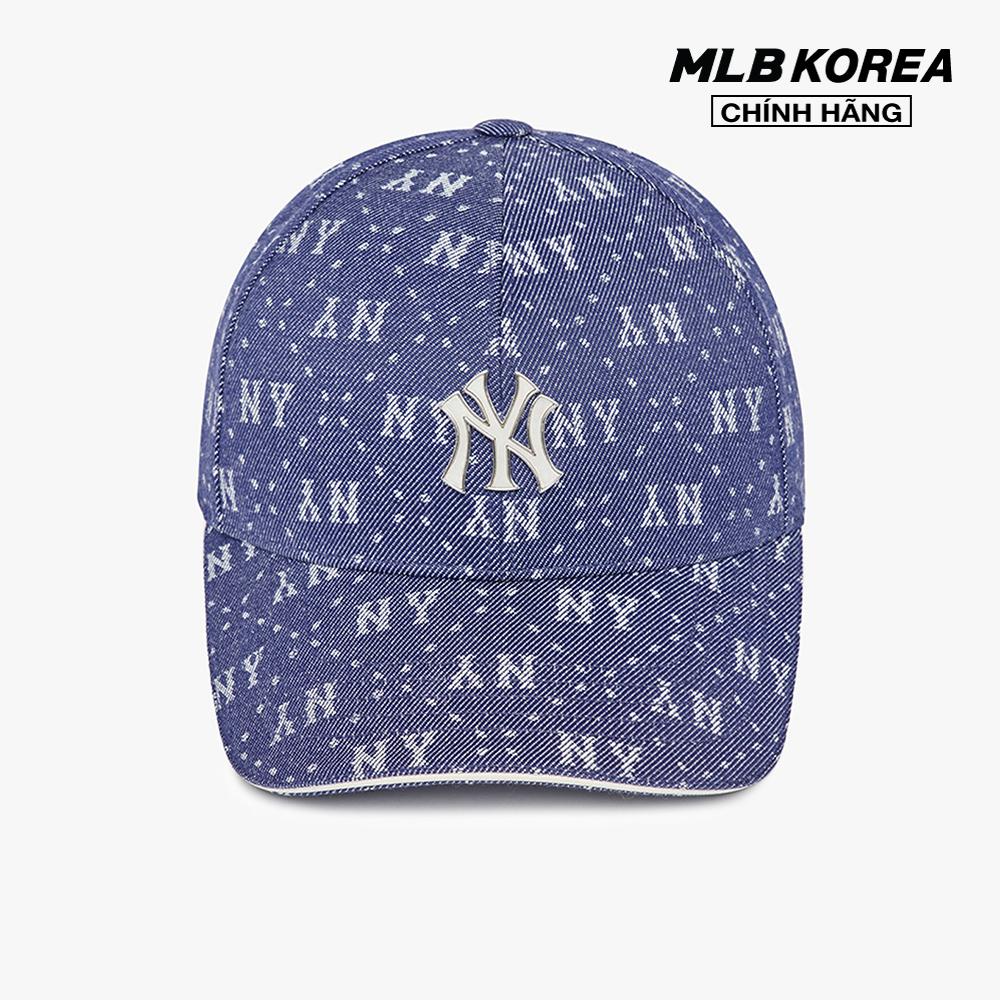 MLB - Nón bóng chày unisex Denim 3ACPMD13N-50NYD