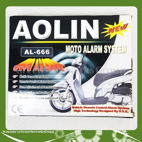 Bộ chống trộm xe máy Aolin AL-628 AL-666 AL-999 Green Networks Group ( 1 bộ )