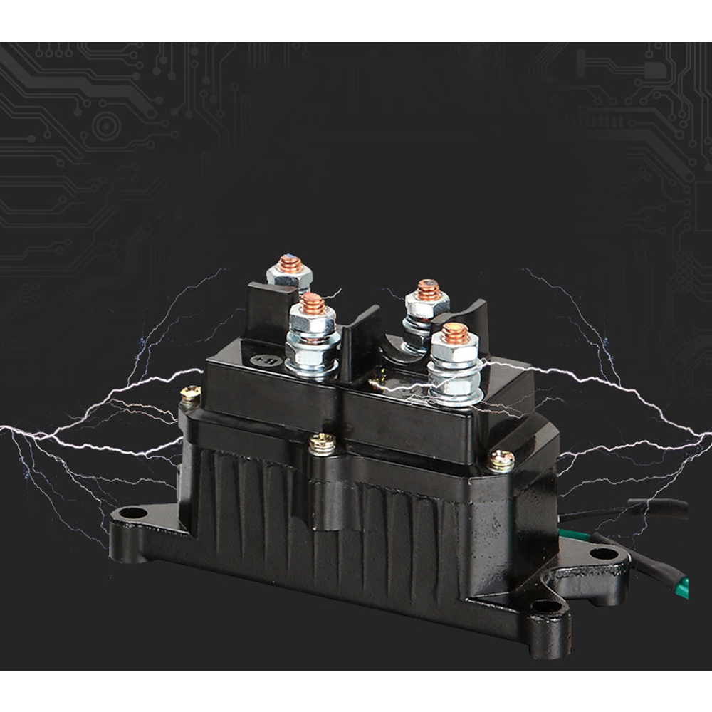 Tời Cứu Hộ Ô Tô ABG 12V 6000 LBS - Tời Ắc Quy Thiết Kế Chuyên Dụng Cho Cứu Hộ, Nâng, Hạ, Kéo Vật Nặng Và Thiết Bị - Hàng Chính Hãng