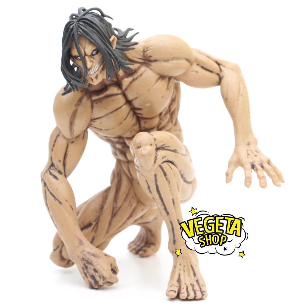 Mô hình Attack On Titan - Eren Yeager dạng Titan tiến công Attack Titan Đại chiến Titan - Fullbox - 15cm