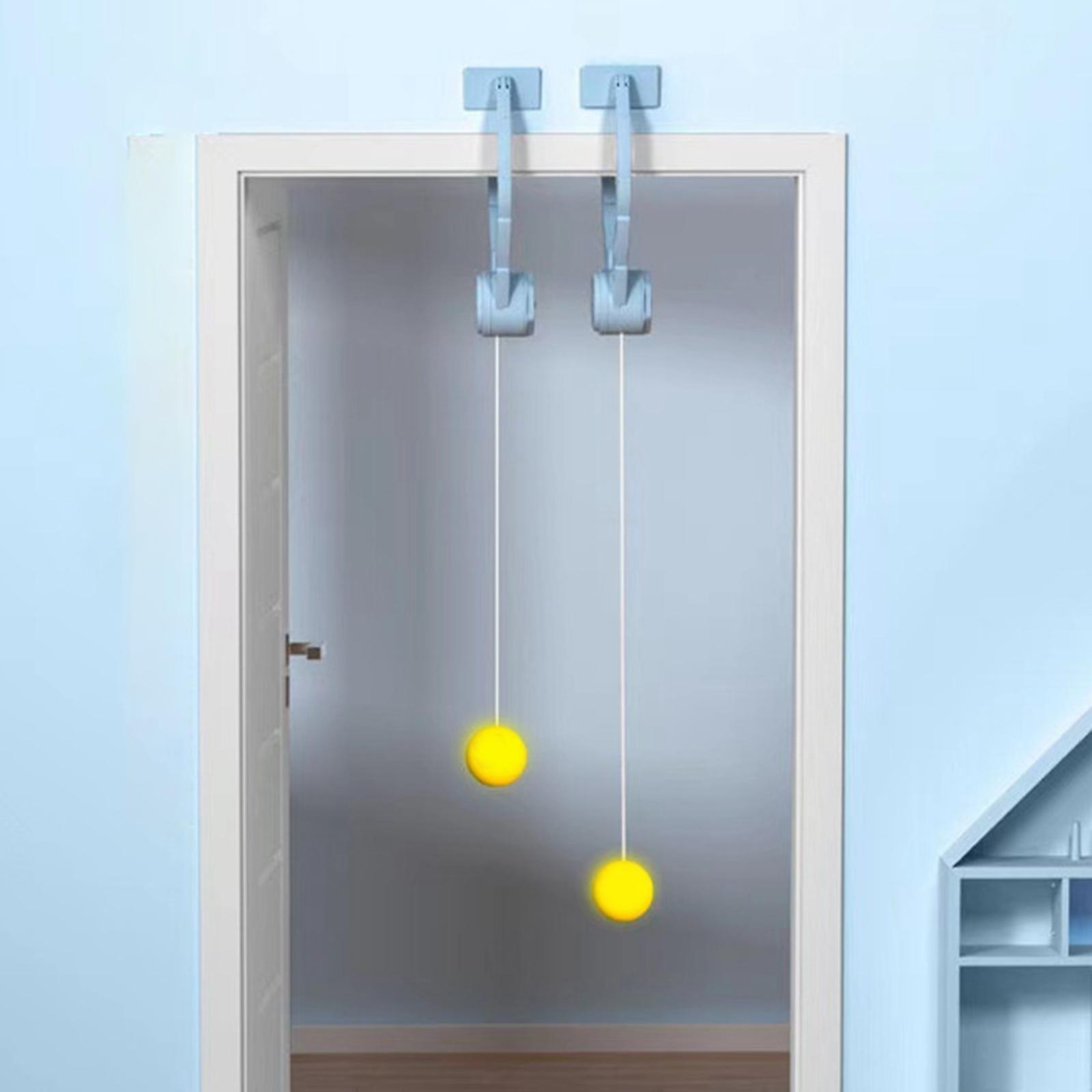 Hanging Table Tennis Trainer Set Pong Trainer for Children Kids Sports