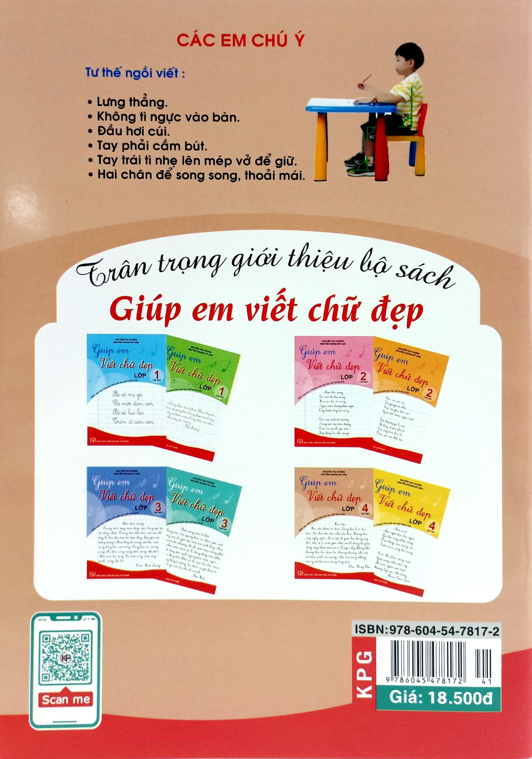 Giúp Em Viết Chữ Đẹp Lớp 4 - Tập 1 - Cánh Diều (Theo Chương Trình Giáo Dục Phổ Thông Mới)