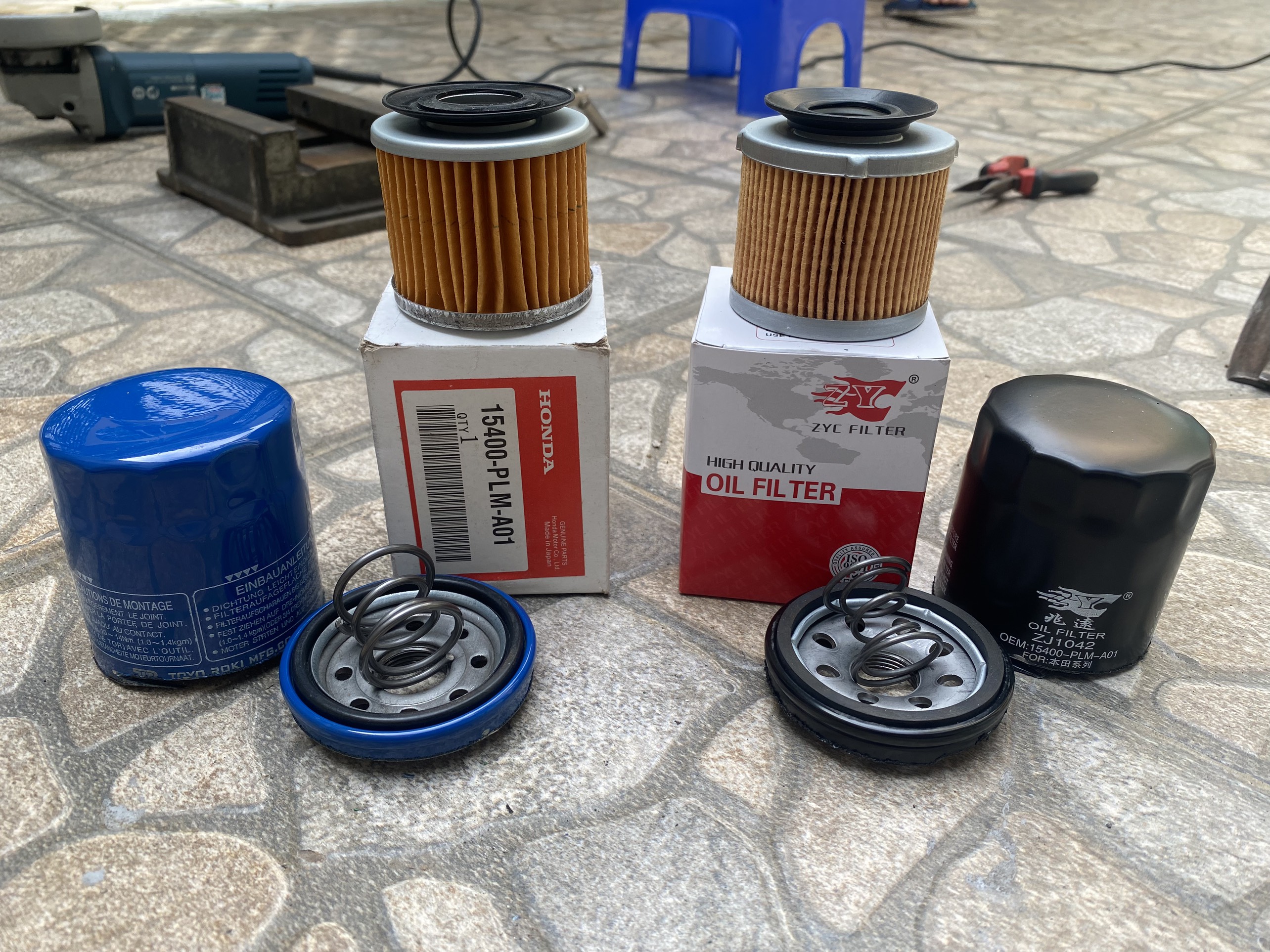 Lọc nhớt HONDA CITY, BRIO, CIVIC, CRV, HRV, ACCORD, JAZZ, BRV