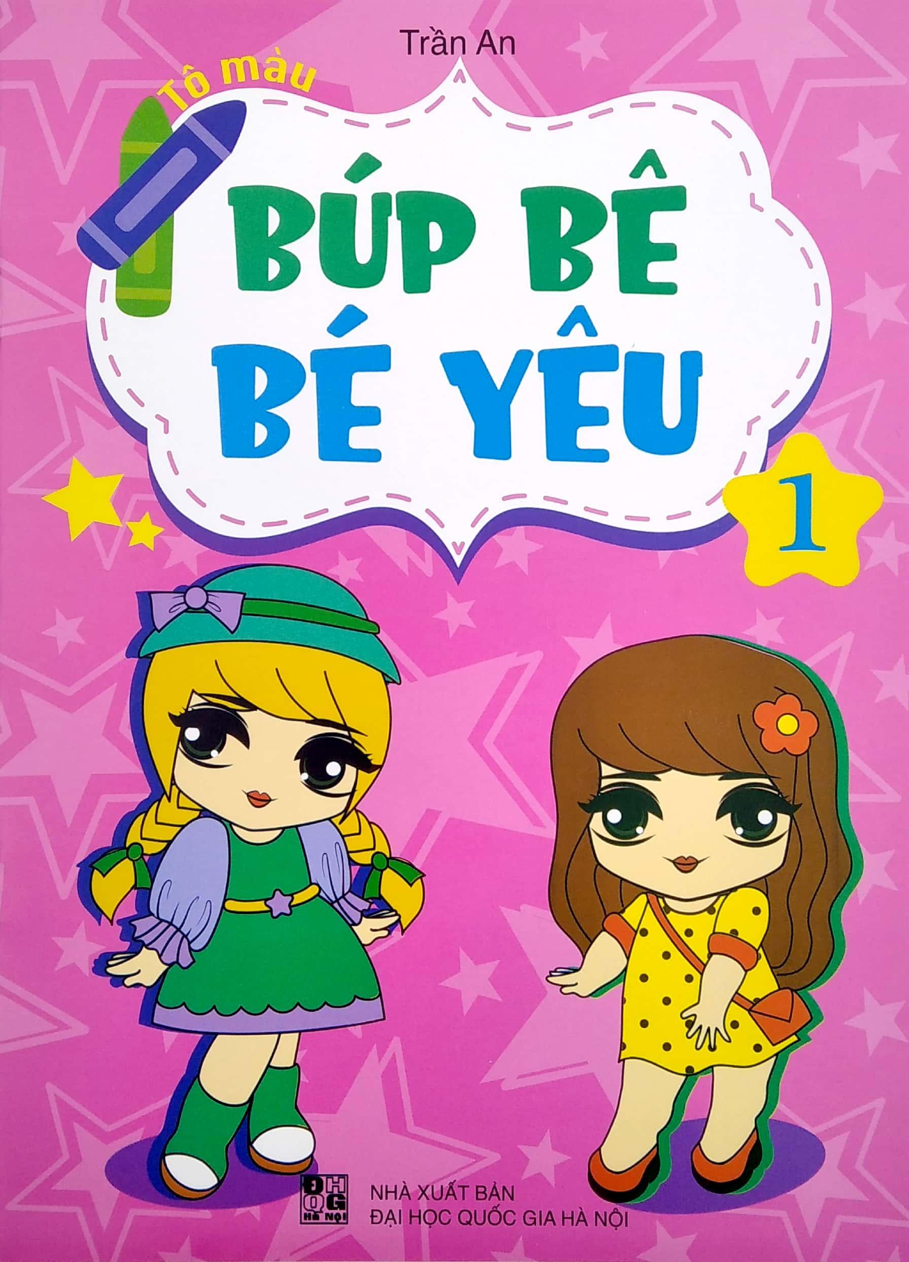 Tô Màu - Búp Bê Bé Yêu 1