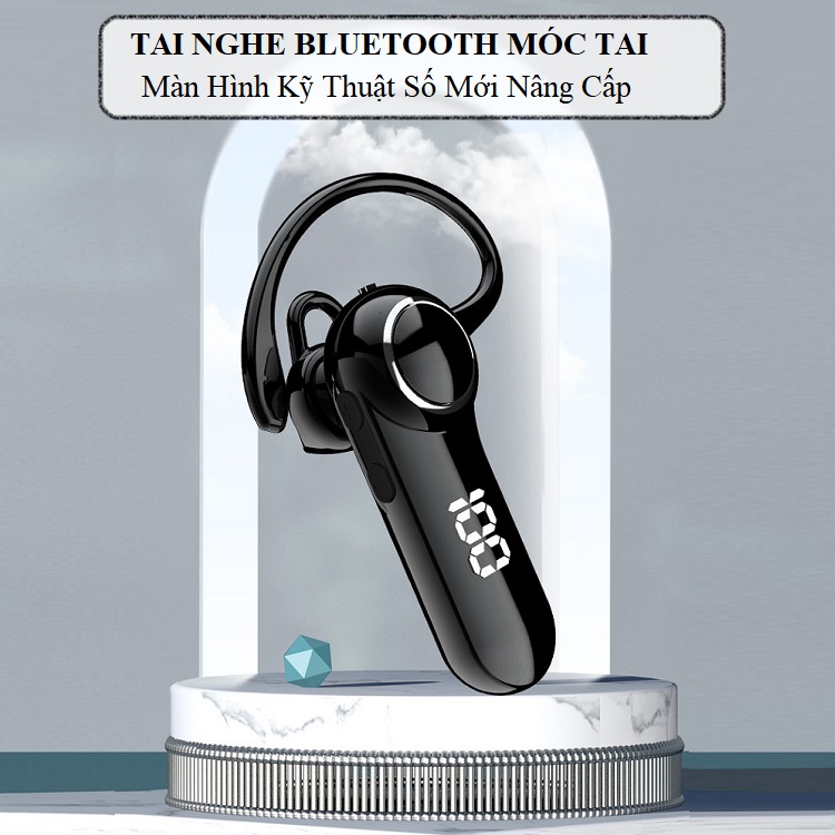 Tai Nghe Bluetooth 5.1 Móc Tai K7/K7D (Công nghệ chống ồn kép CVC8.0+DSP- chống mồ hôi và chống bụi hiệu quả)