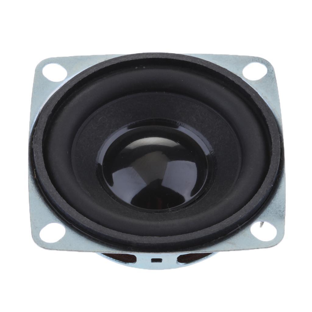 53mm 5w Square Speaker Stereos Audio Loudspeakers Clear Sound Stereos Black