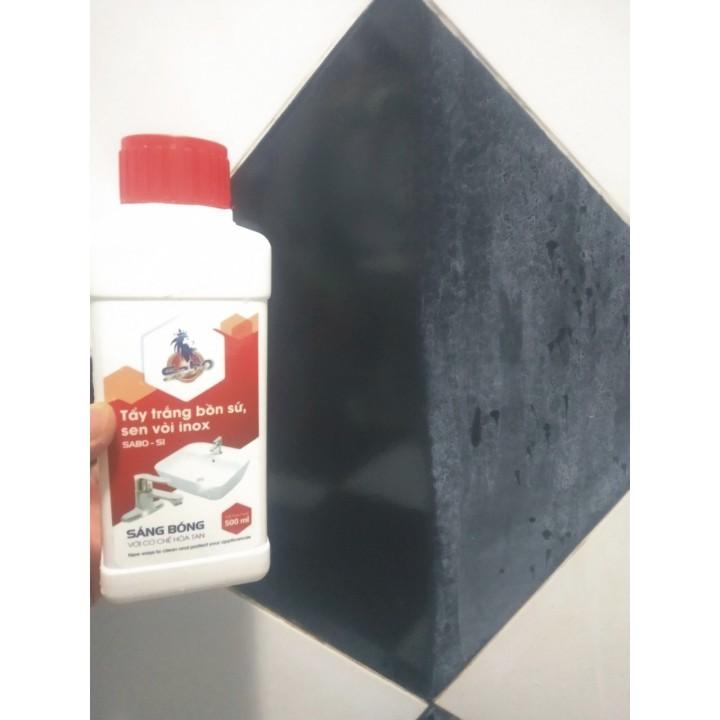 Combo 2 Chai Tiết Kiệm - Chất Tẩy Dầu Mỡ Bám Lâu Ngày Trên Lưới Hút Mùi SABO-M + Chất Tẩy Rửa Đa Năng SABO-SI