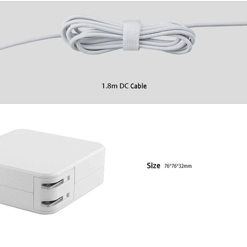 Sạc Dùng Cho Laptop Macbook 60W MagSafe1 A1181, A1184, A1185, A1278, A1280, A1330, A1342, A1344 ( chân chữ L )