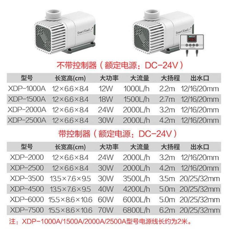 Máy Bơm chìm Smart XiaoLi - Bơm chống giật cao cấp - phụ kiện thủy sinh