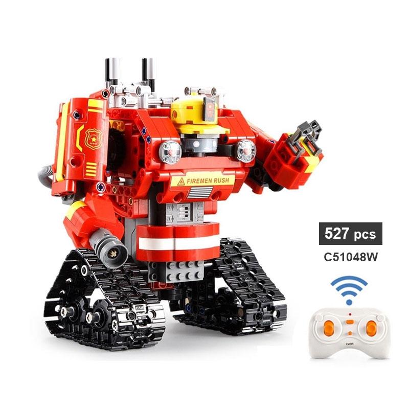 Đồ Chơi Lắp Ráp Robot Điều Khiển Biến Hình 2 In 1 Dreadnaught - CaDA C51048W