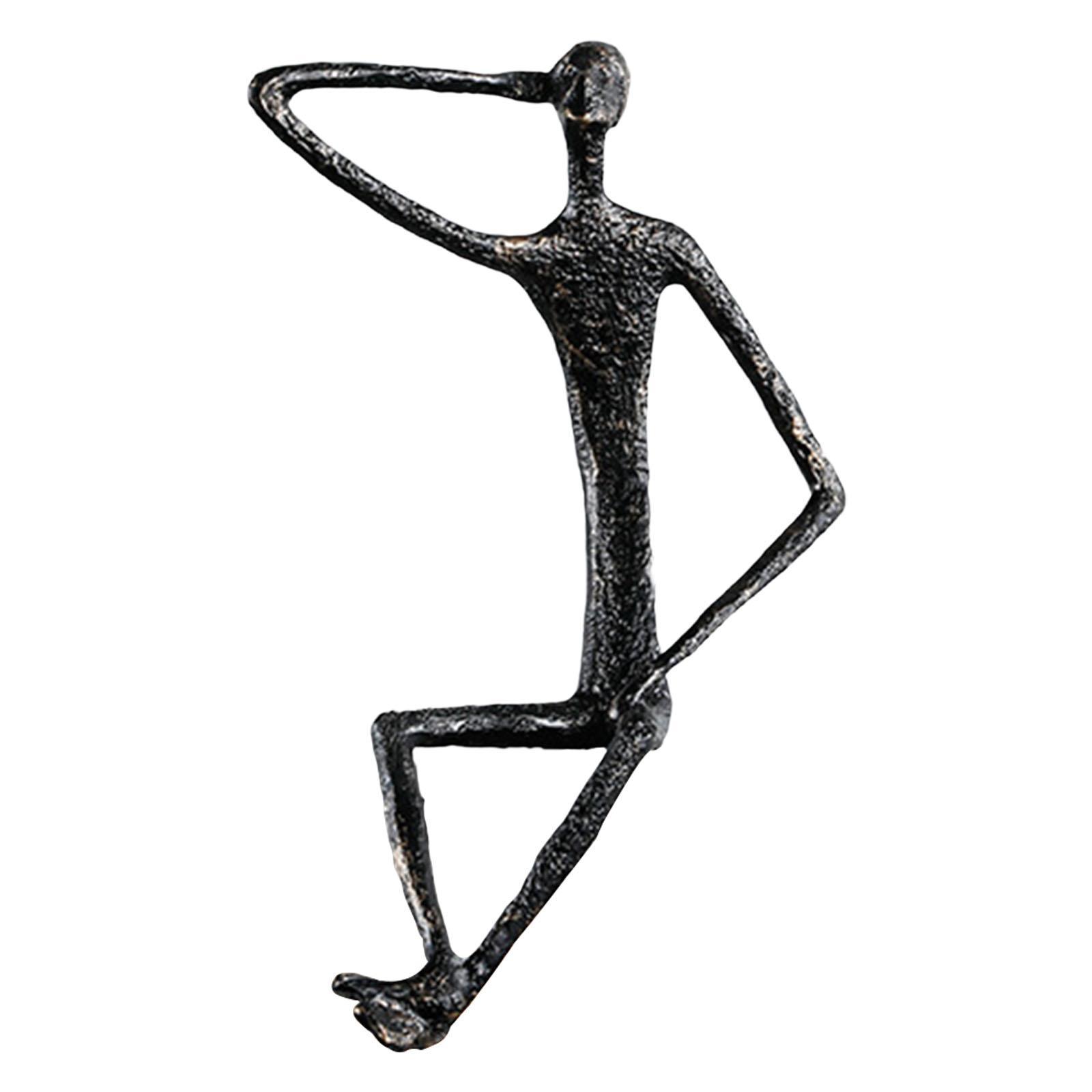 Modern Figurine Statue Sculpture Art Crafts for Table Decor Ornaments Birthday Gift