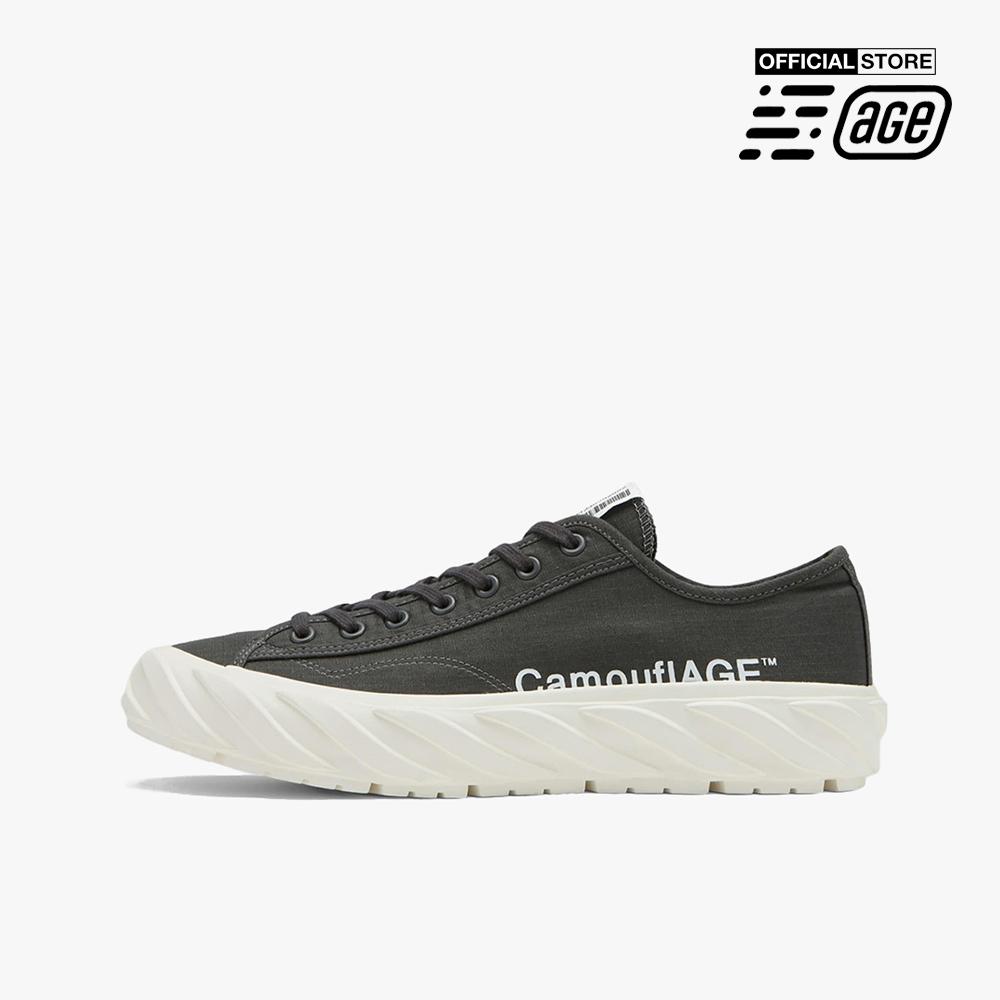 AGE - Giày thể thao unisex cổ thấp Cut Ripstop AGFT-RCFL-CT-GR-011