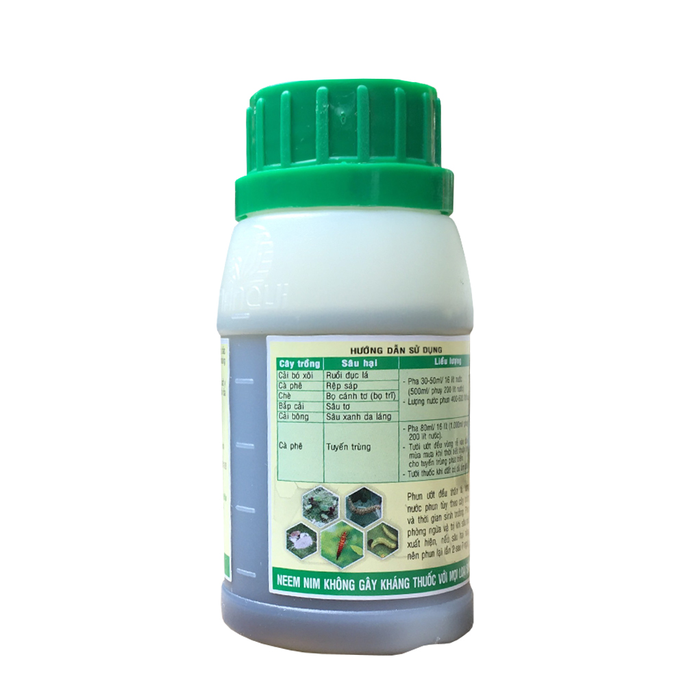 Chế phẩm sinh học trừ sâu NeemNim - Chai 100ml