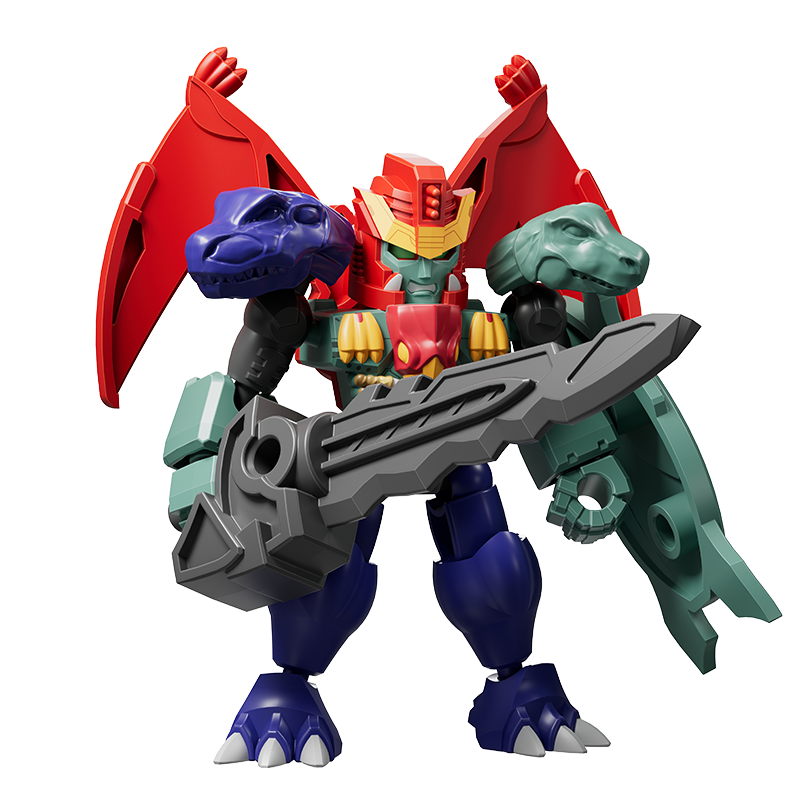 Đồ Chơi Blindbox Lắp Ráp Mô Hình Transformers - Defender Version DV07 - Power Of The Beast - Blokees ET62