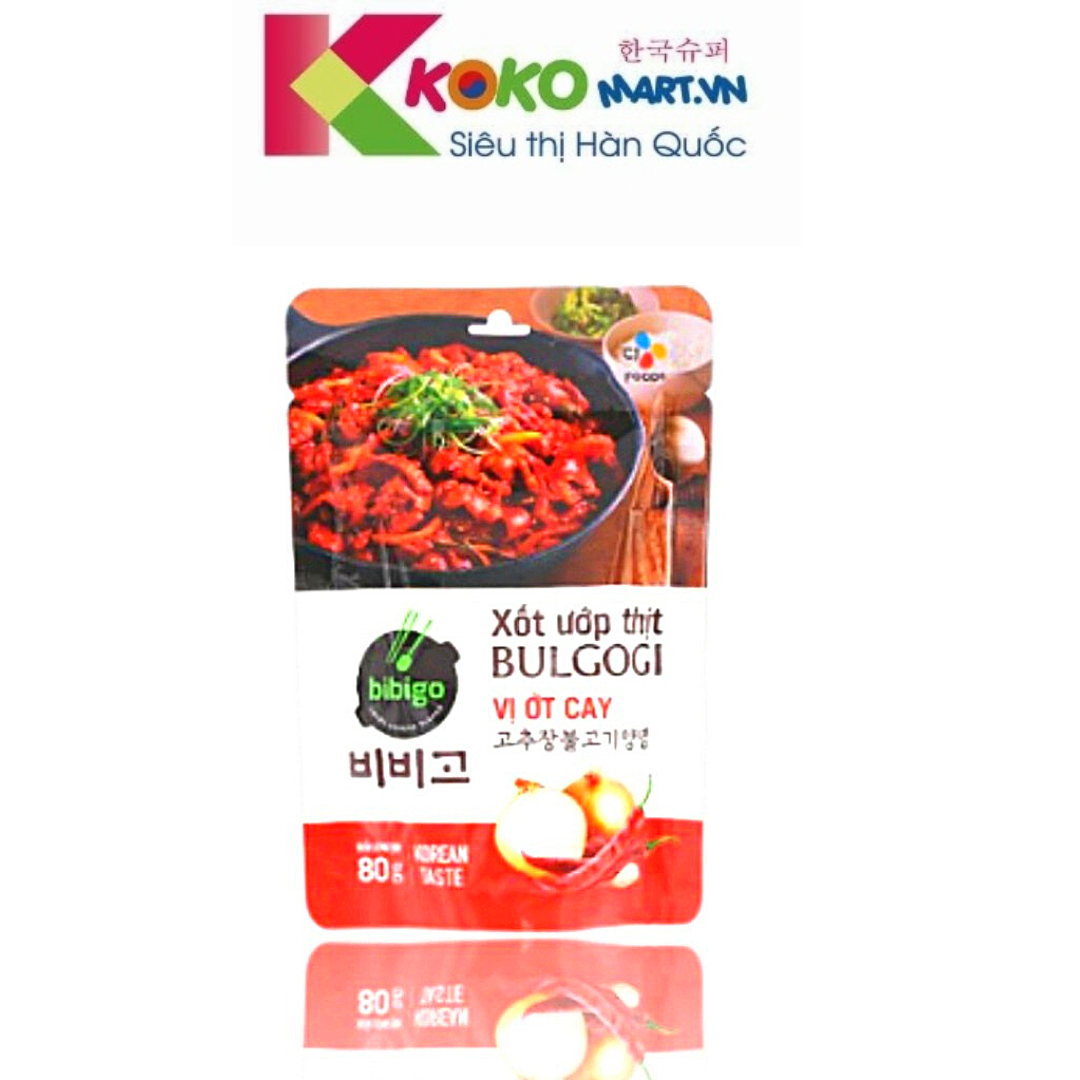 Xốt ướp thịt Bulgogi vị ớt cay 80g