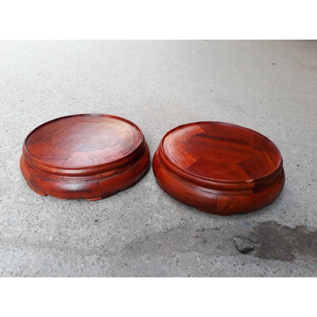 Kỷ tròn, đế kê bát hương, lục bình đường kính 30 cm