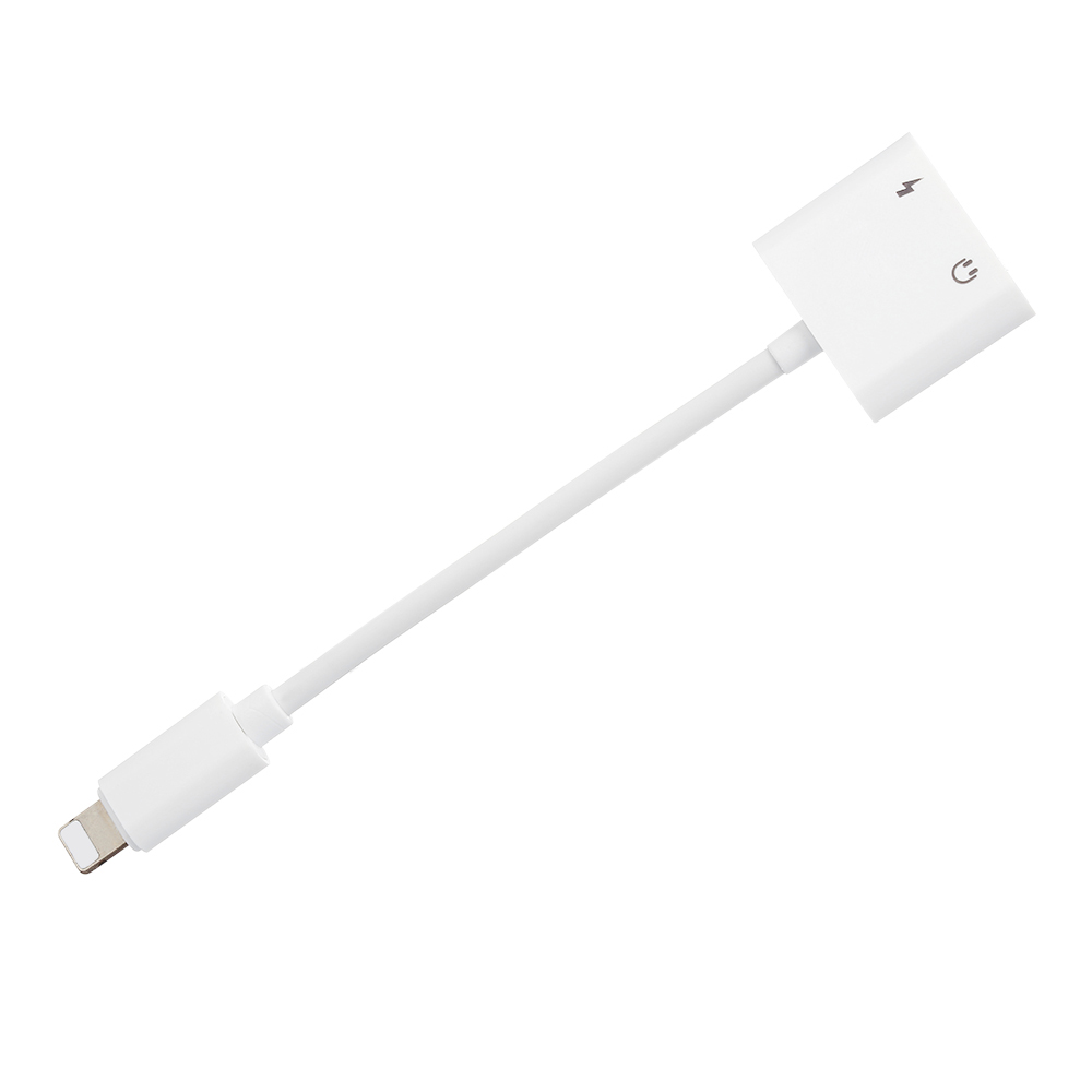 Bộ Chuyển Đổi Âm Thanh 8 Chân Sạc Cho IPhone X/8/8plus/7/7plus