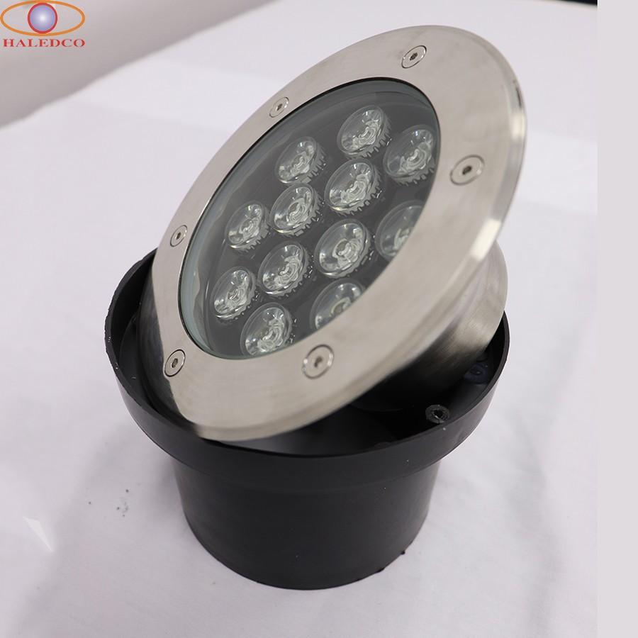 Đèn LED âm nước 12W HALEDCO chiếu hồ cá, đài phun nước