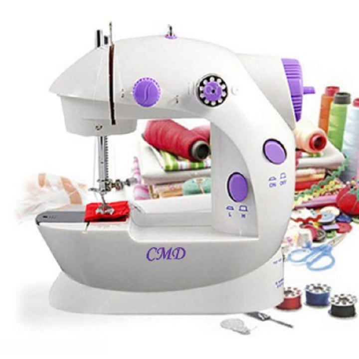 Máy May - Máy Khâu Mini Gia Đình Để Bàn, Nhỏ Gọn, Tiện Dụng