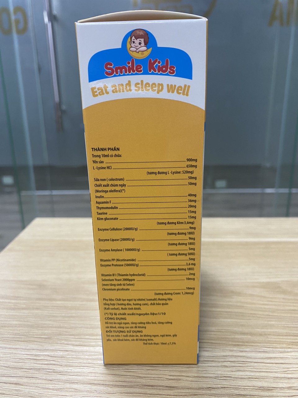 Siro SMILE KIDS Giúp Bé Ăn Ngon, Ngủ Ngon,Tăng Sức Đề Kháng