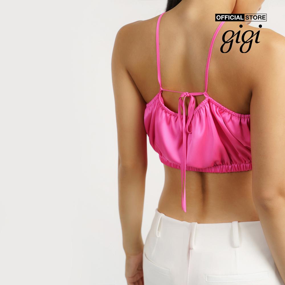 GIGI - Áo croptop nữ cổ yếm hiện đại G1201T221249