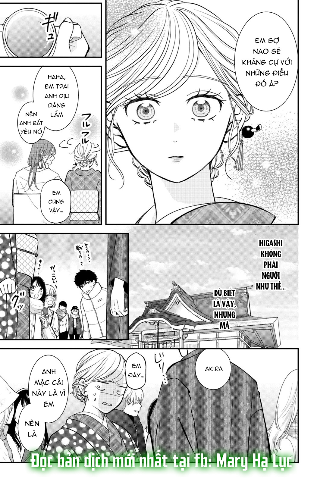 búp bê trang điểm của higashi sengoku chapter 8.1 26